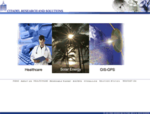 Tablet Screenshot of citadelh.com
